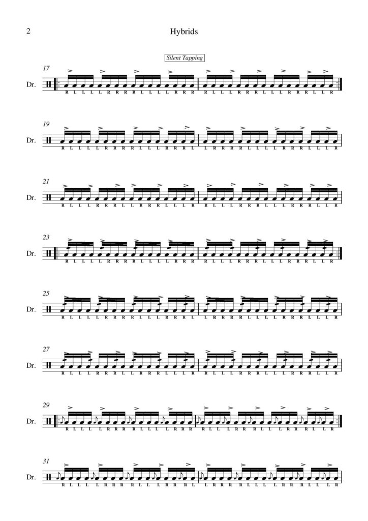 Hybrid Rudiments #2