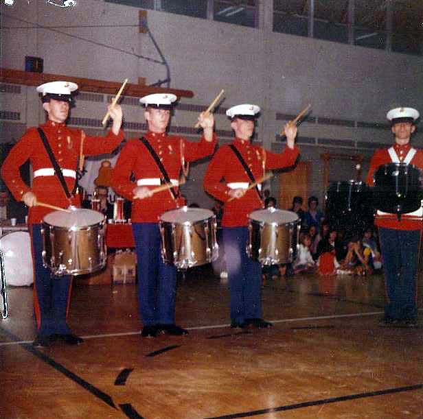 USMC Drum Quartet 1970 – 1971
